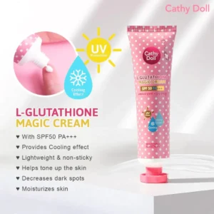 kem cathy l glutathione magic cream Doll Spf 50 Size:1 kg